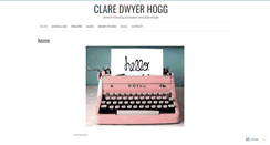 Desktop Screenshot of claredwyerhogg.com